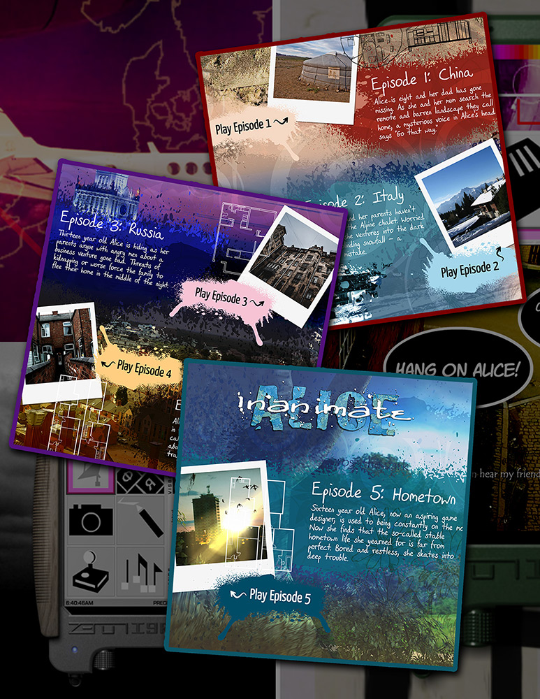 Inanimate Alice Episodes 1-5